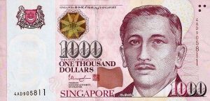 1000 singapore dollar