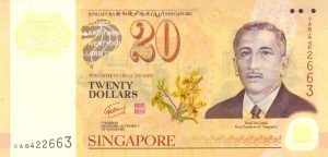 20 singapore dollar