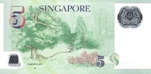 5 singapore dollar back