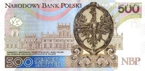 500 zloty back